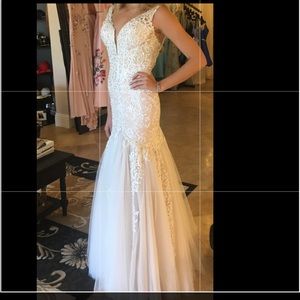 Stunning custom made gown